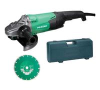 HiKOKI G23Stcd/j1 Angle Grinder 230mm Diamond Blade & Case 2000W 240V