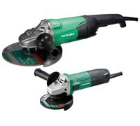 Hikoki G23ST & G12STX 230mm/115mm Angle Grinder Twin Pack 230V 2000W/600W