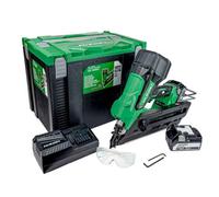 Hikoki (Hitachi) Hikoki Nr1890Dc 18V Brushless First Fix 90mm Framing Nailer Inc 2X 5.0Ah Batts