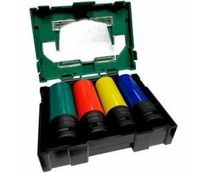 Hikoki Impact Socket Wheel Nut Set (4 Pieces) 40030039