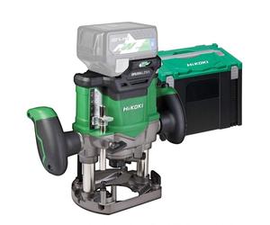 Hikoki M3612DAJ2Z 36v MULTIVOLT 1/2" Cordless Plunge Router Body In Stacker Case