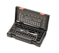 HiKOKI Metric 1/2in Drive Impact Hex Socket & Bit Set 41 Piece HIK752500