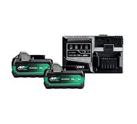 HiKOKI Multi Volt Battery Start Pack 2.5Ah/5.0Ah 18V 2 x 18V/36V HIKU18YSL3JH