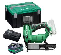 Hikoki N1804DAW6Z 18V Brushless 2nd Gen 18G Stapler 1 x 4.0Ah Battery & Charger