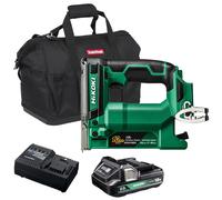 Hikoki N1810DAW4Z 18V Crown Width Fine Wire Stapler 1 x 2Ah Battery Charger Bag