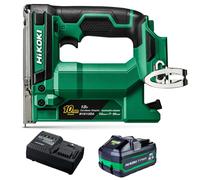 Hikoki N1810DAW4Z 18V Crown Width Fine Wire Stapler with 1 x 8Ah Battery Charger