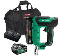 Hikoki NP18DSALW4Z 18V 23G Headless Pin Nail Gun 1 x 5.0Ah Battery Charger & Bag