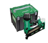 HiKOKI Cordless Strip Nailer 34° - 18V 50-90mm Nails - Compact, Lightweight, Powerful, LED Light, Brushless Motor, Air Spring Drive, Tool-Free Depth Adjustment - Includes System Case