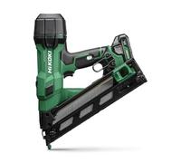 Hikoki NT1865DAAJXZ 18V Cordless 15G 34° Angled Finish Nailer Kit | Brushless Finish Nailer for 15 Gauge Nails, HiKOKI Air Spring Drive System, with 2 x 2.0Ah Batteries, Charger & Case