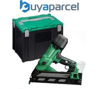 HiKOKI NT1865DAAW9Z 15Ga Brushless Angled Finishing Nailer 18V Cased Bare Unit