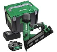 HiKOKI NT1865DAAW9Z 18V 15G Angled Finishing Nailer 1 x 5.0Ah Battery & Charger