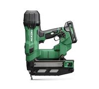 HiKOKI NT1865DSA 18V Brushless 16GA Cordless Finish Nailer - Air-Spring Gasless Drive, Tool-Free Depth Adjustment, LED Light, Sequential & Bump Fire Modes, Bare Unit