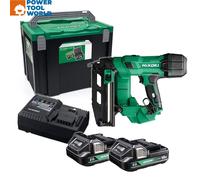 HiKOKI NT1865DSA 18V Brushless 16GA Cordless Finish Nailer - Air-Spring Gasless Drive, Tool-Free Depth Adjustment, LED Light, Sequential & Bump Fire Modes, Bare Unit