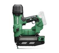HiKOKI NT1865DSAW9Z 18 V Brushless 16G Finish Nailer - Air-Spring (Gas-Free), 25-64 mm Nails, 100-Shot Magazine, LED Light, Dual Modes & Dry-Fire Lockout, Bare Unit (2.6 kg Skin)