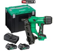 HiKOKI NV1845DAJXZ 18V BL Coil Nailer + 2 x 2.0Ah Batteries,Charger & Case