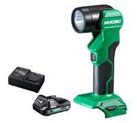 HiKOKI UB18DEW4Z 18V Cordless LED Swivel Torch With 1 x 2.0Ah Battery & Charger
