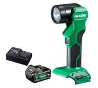HiKOKI UB18DEW4Z 18V Cordless LED Swivel Torch With 1 x 5.0Ah Battery & Charger