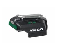 HiKOKI UC18DAJ4Z Handy charger for 18V and MULTI VOLT battery packs with integrated LED light and power bank function