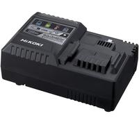 HiKOKI Ladegerät UC18YSL3 (36V,18V,14,4V, Schnellladegerät, USB, Multi Volt Akku, Schiebeakku)