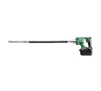 HiKOKI UV3628DAW4Z 36V Multi Volt Cordless Concrete Vibrator, 824 mm | Brushless Concrete Poker, High Vibration Frequency, Dual Mode, Switch Lock-on, Protected against Concrete Ingress, Body Only