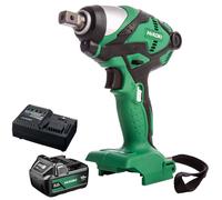 Hikoki WR18DSDLW4Z 18V 1/2" Impact Wrench with 1 x 5.0Ah Battery & Charger