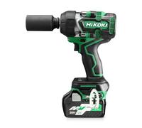 HIKOKI WR36DEJRZ 36V Multi Volt 1/2" Brushless Impact Wrench Kit | 770Nm Tightening Torque, with 2 x 2.5Ah/5.0Ah BSL36A18 Multi Volt Batteries, 1 x UC18YSL3 Charger & Case