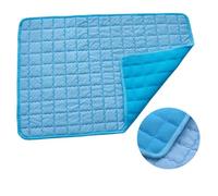 HIKOO DAILY Dog Cooling Mat Summer Pet Cold Bed Extra Large For Small Big Dogs Pet Accessories Cat Durable Blanket Sofa Cat Ice Pad Blanket(B,L-90X60CM)