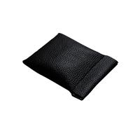 HIKOO DAILY PU Leather Change Purse for Men Women Black Brown Mini Coin Purse Card Holder Money Bag Small Coin Storage(09,2PCS)