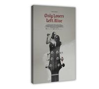 HIKPYY Only Lovers Left Alive Movie Poster Canvas Poster Wall Art Decor Print Picture Paintings for Living Room Bedroom Decoration 16x24inch(40x60cm)