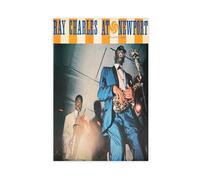 HIKPYY Ray Charles Music Poster Canvas Poster Bedroom Decor Landscape Office Room Decor Gift 24x36inch(60x90cm)