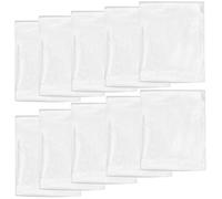 Hikrxya 10 Pack 4 x 5m Large Dust Sheets for Decorating - Polythene Sheeting Plastic Clear Sheet for Furniture Floor Protection - Dust Sheet Set for Painting Covering Insulation Building Protection