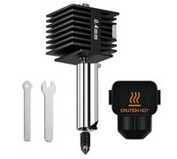 HIKUDIY 0.4mm Bambu Lab A1/A1 Mini Hotend, 3D Printer Parts Replacement Print Head for Bambu Lab A2L/A1/A1 Mini 3D Printer