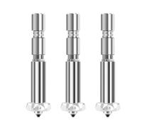 HIKUDIY 0.4mm0.6mm 0.8mm Nozzles for Kobra 3 Max, Quick-Swap Hardened Steel Integrated High Speed Throat Tube Nozzles for 3D Printer Anycubic Kobra 3 Max