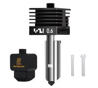 HIKUDIY 0.6mm Hardened Steel Hotend for Bambu Lab H2D, Extruder Print Head Replacement Removable Nozzle Quick Swap Hot End Design for Bambulab H2D 3D Printer