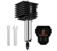 HIKUDIY 0.8mm Bambu Lab A1/A1 Mini Hotend, 3D Printer Parts Replacement Print Head for Bambu Lab A2L/A1/A1 Mini 3D Printer