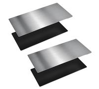 HIKUDIY 2 PCS Resin 3D Printer Flex Build Plate, Spring Steel Flexible Plate Flex Bed and Magnetic Base Platform for Phrozen Sonic Mini 8K / 8KS 3D Printer, 168x90mm