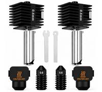 HIKUDIY 2PCS 0.6mm Hotend Nozzle Kit for Bambu Lab A2L/A1/A1 Mini