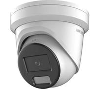 HIKV DS-2CD2387G2H-LIU 2.8mm 4K 8MP Smart Hybrid Light Color VU Turret PoE IP Camera, 131ft Smart Color Night Vision, Perimeter Protection, Face Capture, Mic, 130dB WDR, Metal,Upgraded DS-2CD2387G2-LU