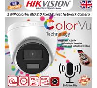 Hikvision 1080P Full HD ColorVu IP67 Built-in Mic Turret Security IP CCTV Camera