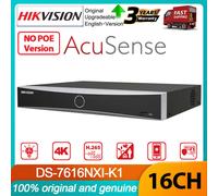 Hikvision 12MP 16CH NO-POE AcuSense K Series 4K NVR Video Recorder DS-7616NXI-K1