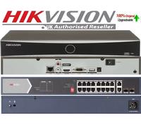 HIKvision 16 CHANNEL NVR 4K 12MP (NONE POE)+HIKvision 16 CHANNEL POE SWITCH Deal