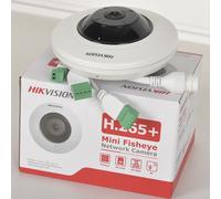 Hikvision 16CH NVR DS-7616NXI-K2/16P Fisheye DS-2CD2955G0-ISU 5MP Camera Systems