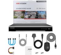 Hikvision 16POE 16CH NVR Systems Dual Light Color+IR 180 view 8MP IP Camera Set