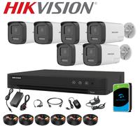 HIKVISION 2-Way Audio 3K ColorVu CCTV SECURITY SYSTEM CAMERA Smart Hybrid Light