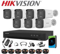HIKVISION 2-Way Audio 3K ColorVu CCTV SECURITY SYSTEM CAMERA Smart Hybrid Light