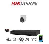HIKVISION 2-WAY AUDIO SMART COLOURVU 5MP CCTV SYSTEM DVR 3K CAMERA SECURITY KIT
