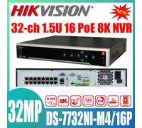 Hikvision 32MP NVR DS-7732NI-M4/16P 32-ch 1.5U 16 PoE 8K Network Video Recorder