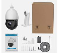 Hikvision 4CH 4K NVR CCTV System 5MP PTZ IP Camera Auto Tracking 2-Way Audio lot