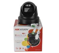 Hikvision 4CH Security System Set 4K Hybrid Light ColorVu Camera Black 2Way Talk