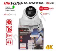 Hikvision 4K 16CH 12MP NVR 8MP ColorVu Hybrid IP Camera CCTV System MIC Speaker